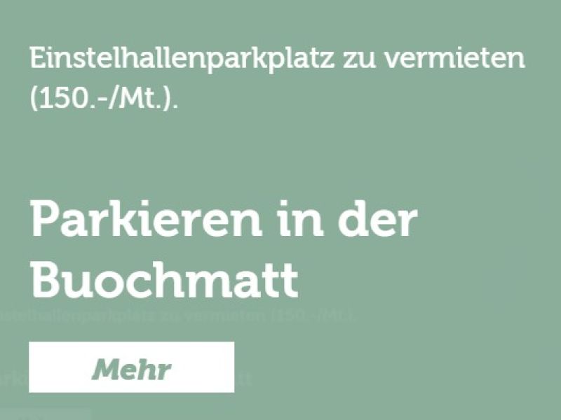 Parkieren in der Buochmatt